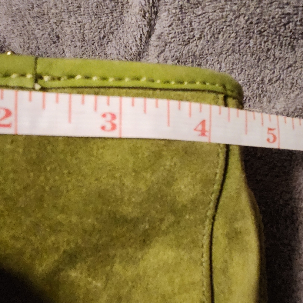 Coach Archive Limited Edition Bleecker Street Haversack, Green Suede J0869-12797